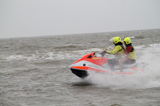 Kawasaki Jetski bei Jet-Fire Itzehoe